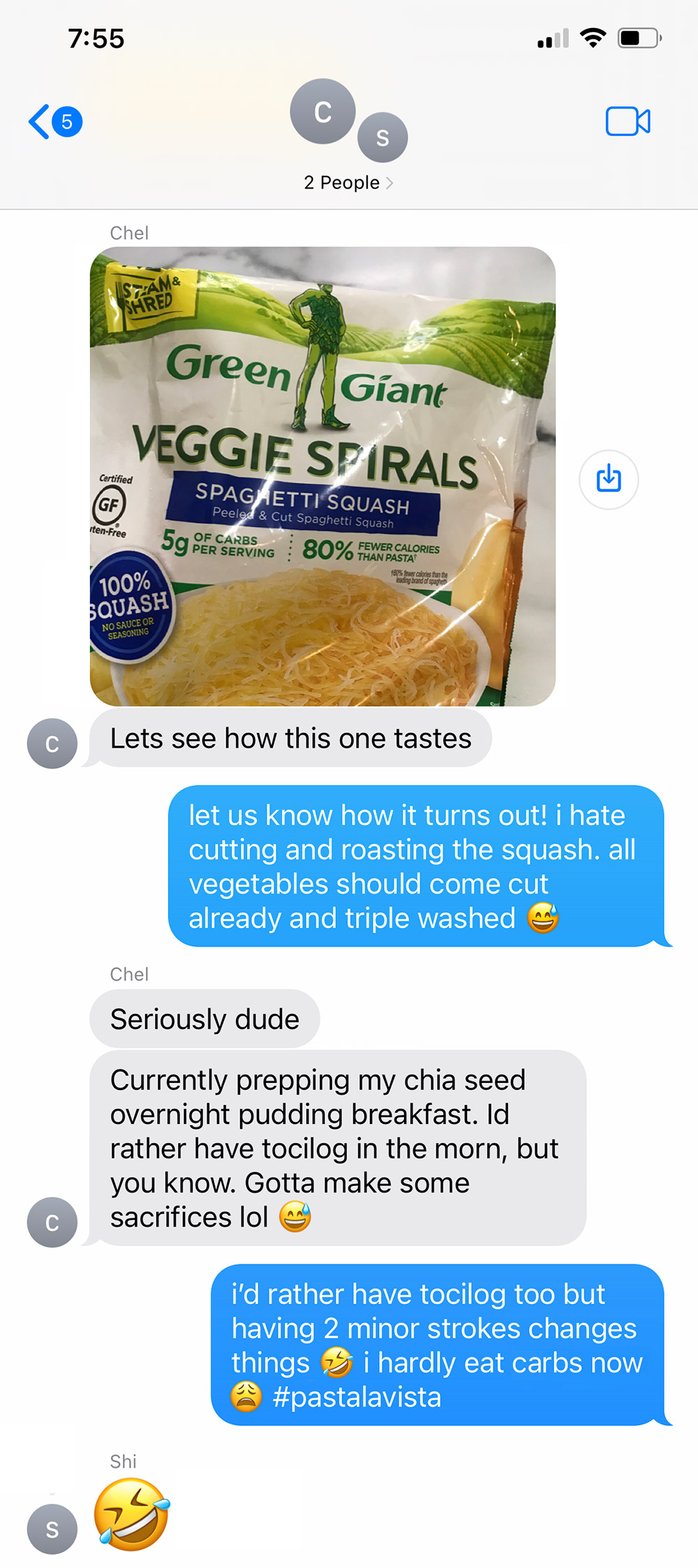 chat veggie spirals